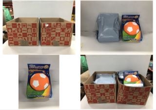 2 X BOX OF ITEMS INC STAY ACTIVE KICKERBALL