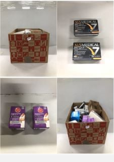 BOX OF ITEMS INC SEVEN SEAS PREGNANCY PLUS