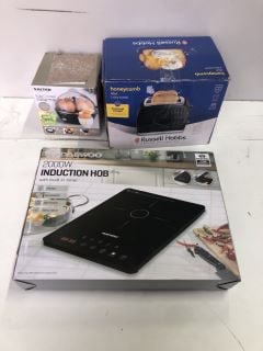 3 X KITCHEN ITEMS INC DAEWOO 2000W INDUCTION HOB