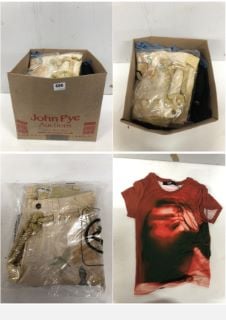 BOX OF PREMIUM DESIGNER CLOTHING IN VARIOUS SIZES & DESIGNS