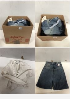 BOX OF PREMIUM DESIGNER CLOTHING IN VARIOUS SIZES & DESIGNS