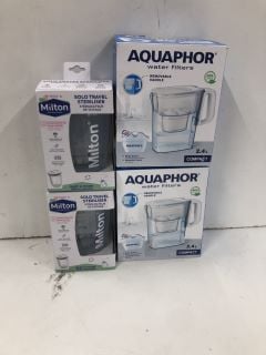 4 X ITEMS INC AQUAPHOR WATER FILTERS