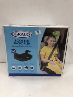 GRACO BOOSTER BASIC R129 BACKLESS BOOSTER CAR SEAT