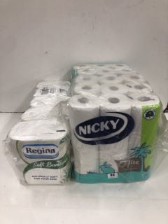 2 X TOILET TISSUE INC NICKY