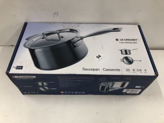 LE CREUSET 3-PLY STAINLESS STEEL SAUCEPAN