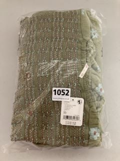 DAHLIA EMBROIDERED MAXI DRESS IN MOSS GREEN - SIZE XS - RRP £158