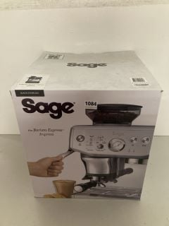 SAGE 'THE BARISTA EXPRESS IMPRESS' AUTOMATIC COFFEE MACHINE WITH ADJUSTABLE MILK FROTHER - RRP £599