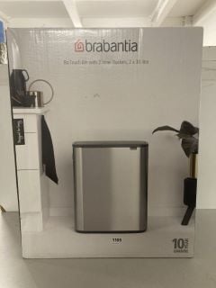 BRABANTIA BO TOUCH BIN WITH 2 INNER BUCKETS