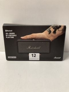 MARSHALL EMBERTON II PORTABLE BLUETOOTH SPEAKER - RRP £129