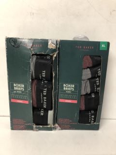 2 X TED BAKER BOXER BRIEFS SIZE XL