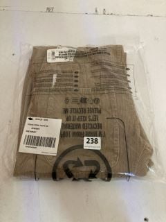 PAIR OF OSAKA CORD TROUSERS IN TAUPE - SIZE 24 - RRP £118