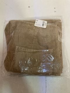 PAIR OF OSAKA CORD TROUSERS IN TAUPE - SIZE 25 - RRP £118