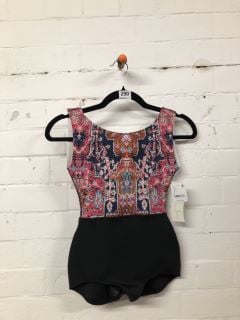 WOMEN'S DESIGNER ONE PIECE IN MULTI - SIZE XS - RRP $140