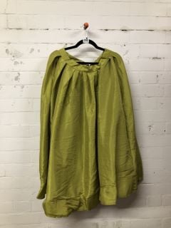 WOMEN'S DESIGNER SKIRT IN LIME GREEN - SIZE M - RRP $98