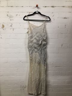 WOMEN'S DESIGNER DRESS IN NEUTRAL - SIZE M - RRP £120