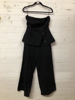 WOMEN'S DESIGNER JUMPSUIT IN BLACK - SIZE UK 12 - RRP £110