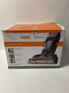 VAX DUALPOWER CARPET WASHER