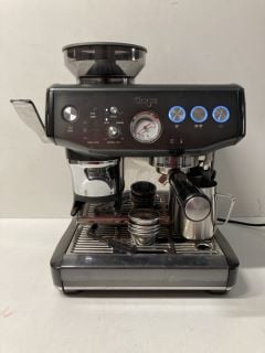 SAGE 'THE BARISTA EXPRESS IMPRESS' AUTOMATIC COFFEE MACHINE WITH ADJUSTABLE MILK FROTHER - RRP £599