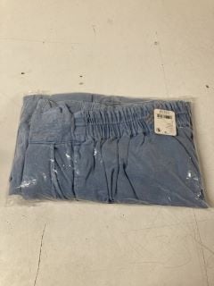 COOL HARBOUR WIDE LEG TROUSERS IN LIGHT BLUE - SIZE L - RRP £118