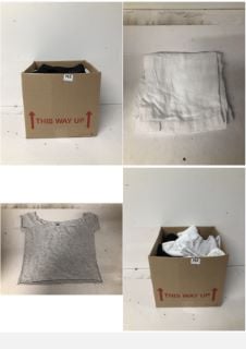 BOX OF PREMIUM DESIGNER CLOTHING IN VARIOUS SIZES & STYLES - APPROX RRP £250