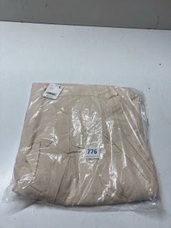 CASSIA PLEATED TROUSERS IN SAND SIZE 4 RRP: £88