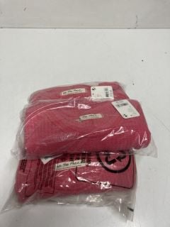 3 X ROLL WITH IT THERMAL T-SHIRT IN BABY PINK SIZE S RRP: £44 EACH