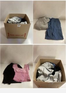 BOX OF PREMIUM DESIGNER CLOTHING IN VARIOUS SIZES & STYLES - APPROX RRP £250