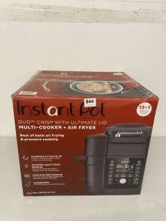 INSTANT POT DUO CRISP WITH ULTIMATE LID MULTI-COOKER + AIR FRYER