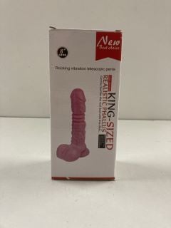 BEST CHOICE 8" LONG ROCKING VIBRATION TELESCOPIC ADULT SEX TOY (18+ ID REQUIRED)