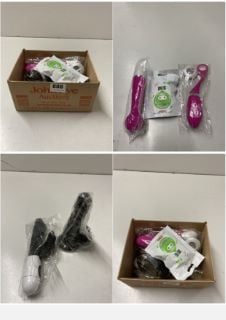 BOX OF ADULT SEX TOYS IN VARIOUS SIZES & STYLES (18+ ID REQUIRED)