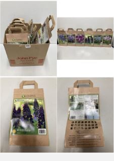 BOX OF VARIOUS LONGFIELD GARDENS FLOWER BULBS TO INCLUDE 4 FRITILLARIA