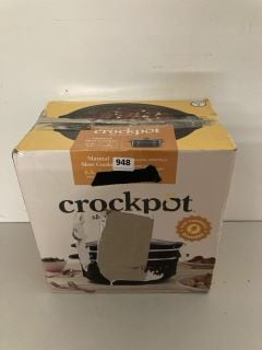 CROCKPOT SLOW COOKER