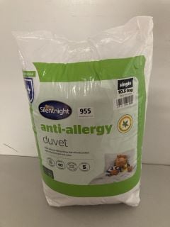 SILENT NIGHT ANTI-ALLERGY DUVET SINGLE