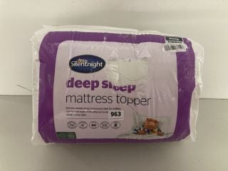 SILENTNIGHT DEEP SLEEP MATTRESS TOPPER