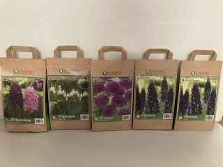 BOX OF VARIOUS LONGFIELD GARDENS FLOWER BULBS TO INCLUDE 4 FRITILLARIA