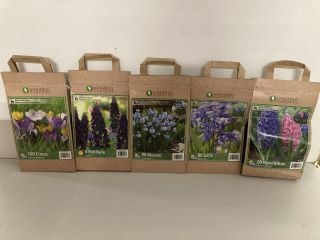 BOX OF VARIOUS LONGFIELD GARDENS FLOWER BULBS TO INCLUDE 4 FRITILLARIA