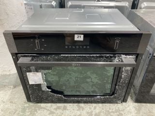 NEFF BUILT-IN SINGLE OVEN MODEL C1AMG84G0B (SMASHED GLASS) RRP £749