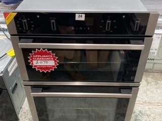 NEFF BUILT-IN DOUBLE OVEN MODEL U2ACM7HN0B/01 RRP £1,444