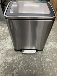 PEDAL KITCHEN BIN IN CHROME