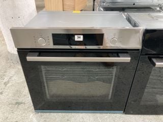 BOSCH BUILT-IN SINGLE OVEN MODEL HBS534BS0B RRP £394