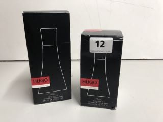 2 X HUGO BOSS DEEP RED EAU DE PARFUM