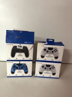 4 X GIOTECK GAMES CONTROLLERS