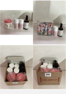 BOX OF BEAUTY PRODUCTS TO INCLUDE A HEATHCOTE AND IVORY GIFT SET