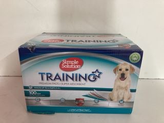 BOX OF DOG HOUSE TRAINING PADS