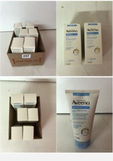 SIX BOTTLES OF AVEENO DERMEXA MOISTURISER