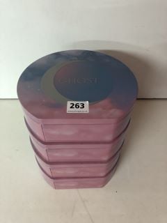 4 X GHOST THE FRAGRANCE GIFT SETS IN TINS