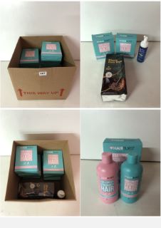 BOX OF HAIR BURST SHAMPOO AND CONDITIONER SETS