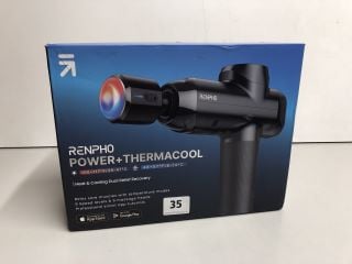 REMPHO POWER AND THERMACOOL MASSAGER RRP:£115