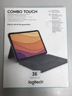 LOGITECH COMBO TOUCH IPAD AIR KEYBOARD CASE RRP:£101