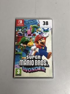 NINTENDO SWITCH SUPER MARIO BROS. WONDER (SEALED)